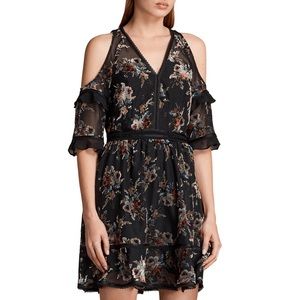 all saints floral dress